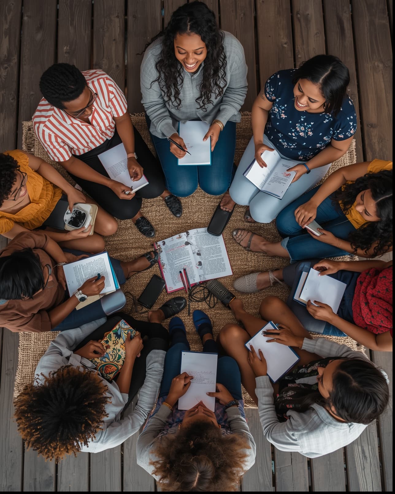 Young Nigerian leaders collaborating